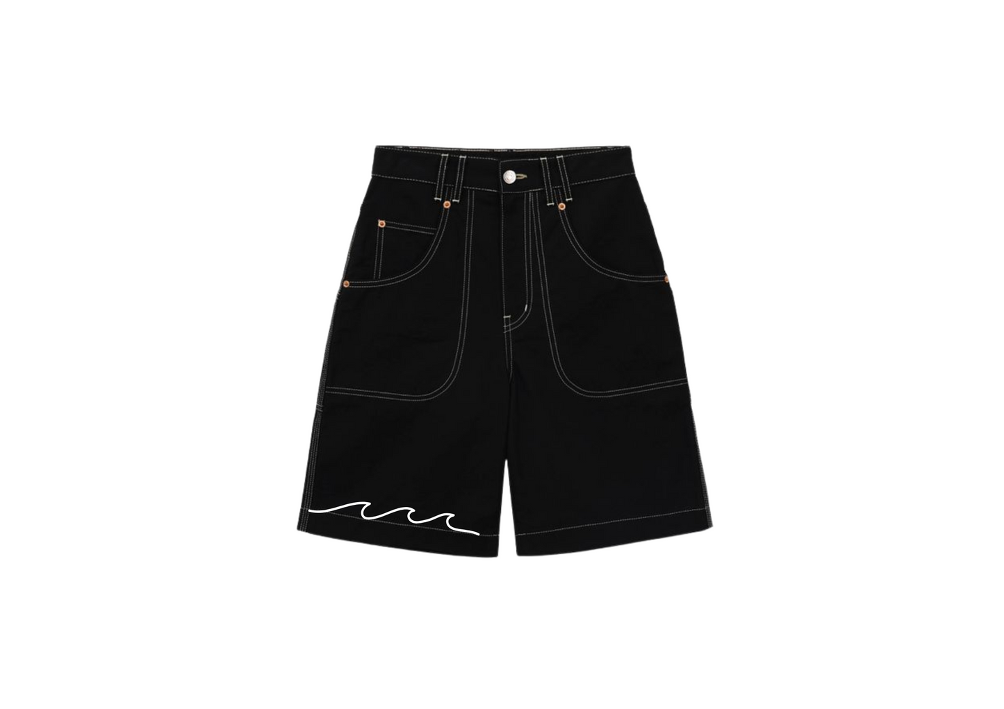 World Burner Jorts | Heavyweight Denim Streetwear Shorts by Aggro Apparel